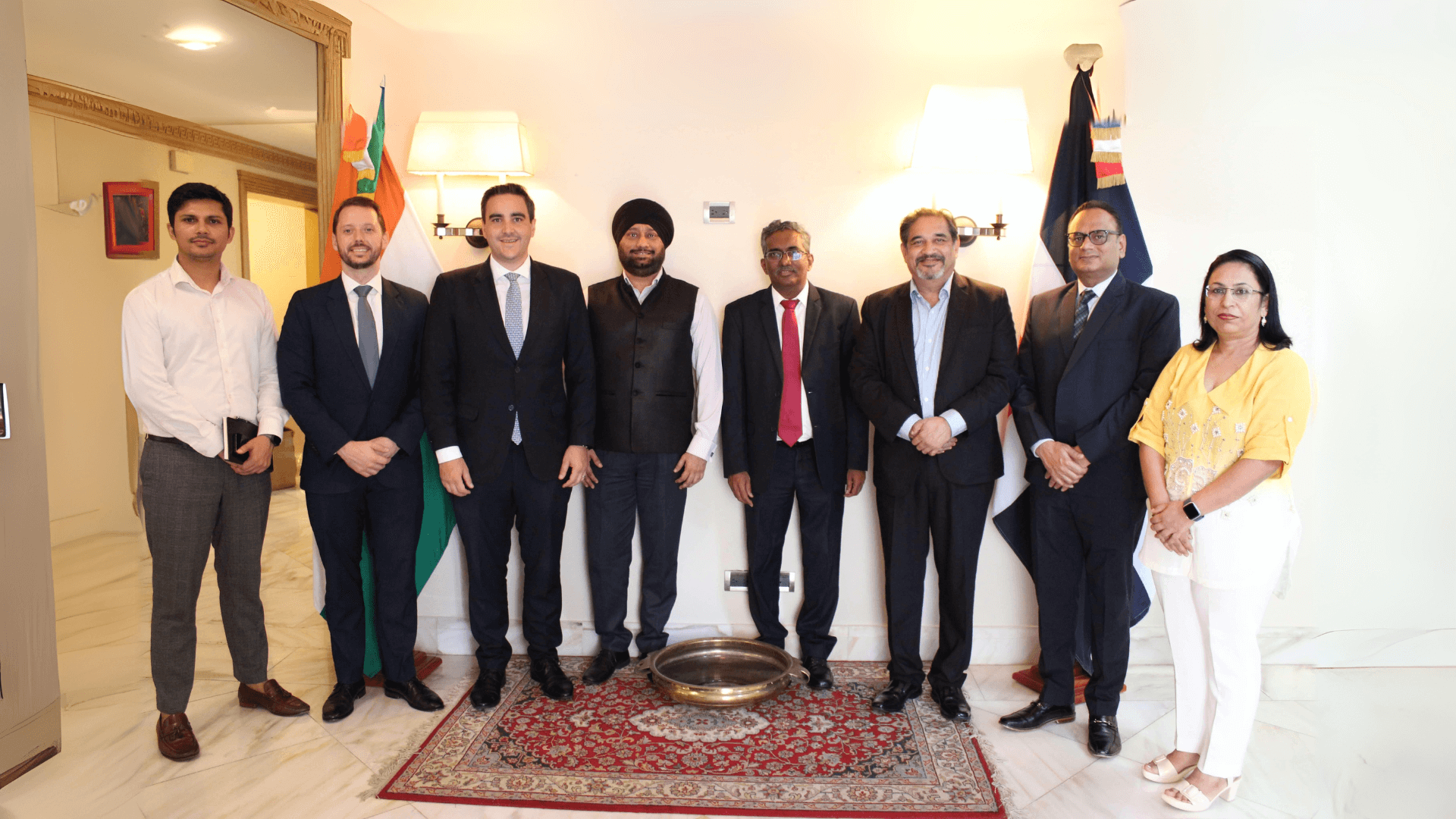 CCD Health and GeBBS Healthcare Solutions Visit the Embassy of India in the Dominican Republic