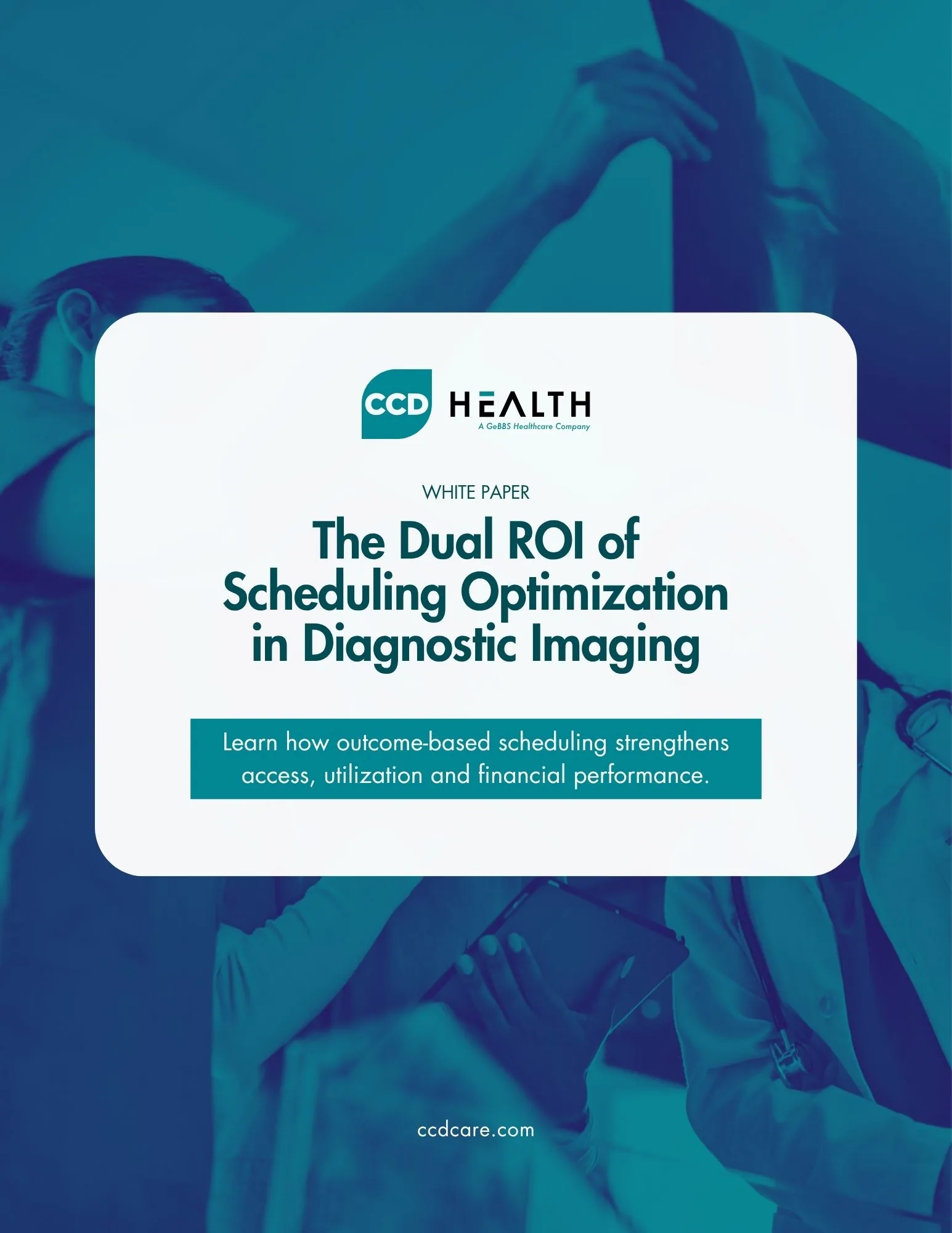 The Dual ROI of Scheduling Optimization in Diagnostic Imaging