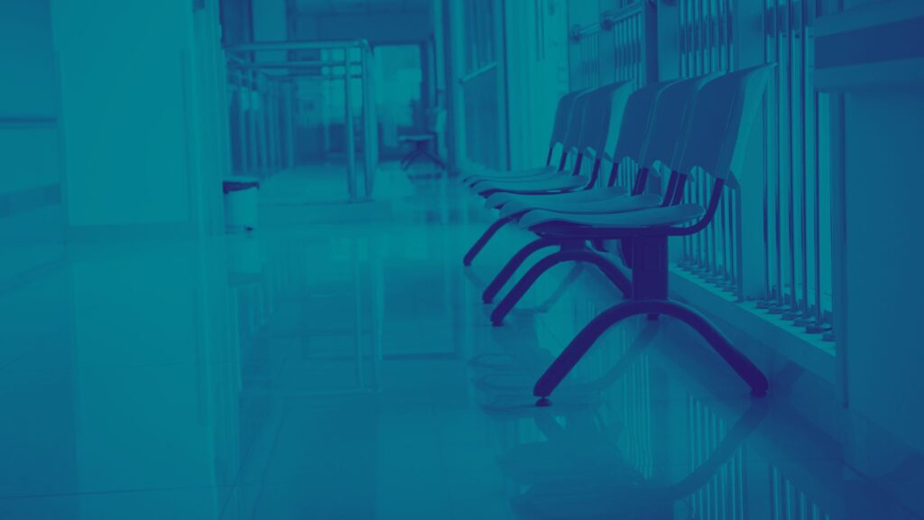 Patient no-shows - Empty hospital lobby