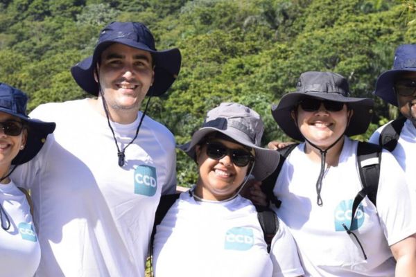 CCD Team during reforestation event